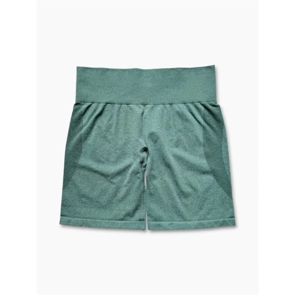NVGTN Contour‎ Seamless Shorts Forest Green L High Waist Gymcore Workout
